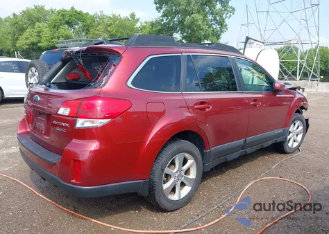 2014 Subaru Outback 3.6R Limited из США, поврежденный, VIN 4S4BRDNC1E2277417